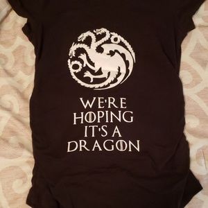 Game of Thrones Maternity Shirt Size Medium